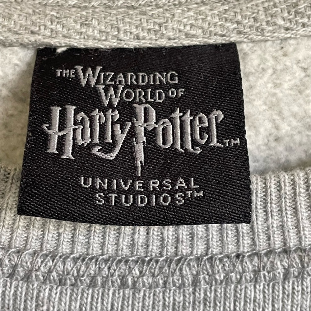 Warner Brothers Universal Studios Slytherin Crew Sweatshirt Unisex NWOT - Picture 13 of 13